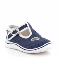 scarpetta occhietto tela - 1