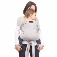 Babywrap grigia fascia portabebè - 1