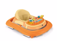 Girello arancio, ideale per i primi passi del bambino - 3