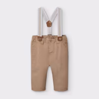 Pantalone con bretella - 1