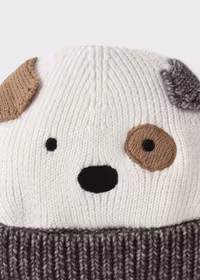 Completo cappello e manopole neonato - 2