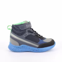 Sneakers Alte Blu con Luci - 2