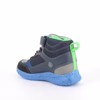 Sneakers Alte Blu con Luci - 3