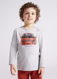Maglia m/l con stampa - 1