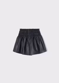 Gonna pantalone semipelle - 1