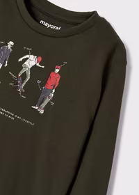 Maglia m/l con stampa - 2