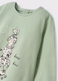 Maglia m/l verde - 2