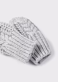 Completo cappello e manopole neonato - 3