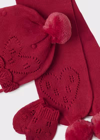 Set cappello+sciarpa+manopole - 2