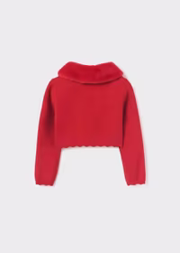 cardigan+collo pelliccia - 2