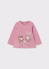 maglietta stampata bimba - 1