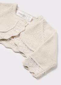 cardigan corto maglia - 2