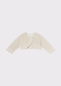 cardigan corto maglia - 3