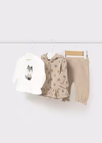 tuta ciniglia 3 pezzi - 2