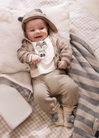 tuta ciniglia 3 pezzi - 1