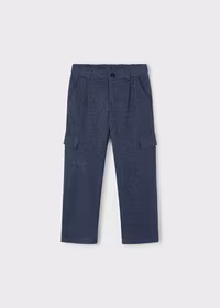 pantalone cargo microfantasia - 1