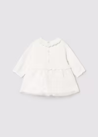 vestito tricot/tulle - 2