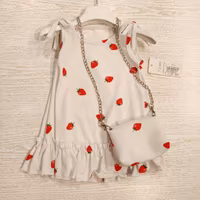vestito + borsa fragole - 1