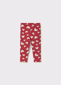 leggings stampa cuori - 1
