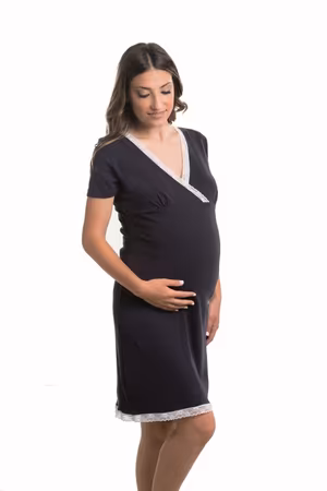 camicia da notte mezza manica