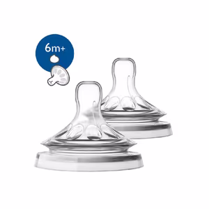 2 Tettarelle Natural per Liquidi Densi 6M+ AVENT