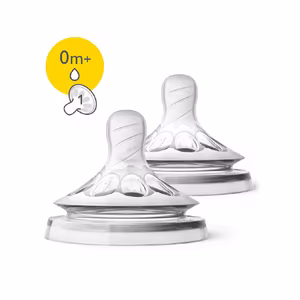2 Tettarelle Natural Prime Poppate 0M+ AVENT