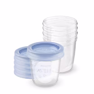 5 Vasetti VIA 180ml con Coperchi