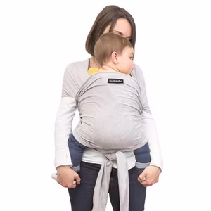 Babywrap grigia fascia portabebè