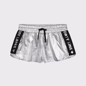 pantaloncino metalizzato