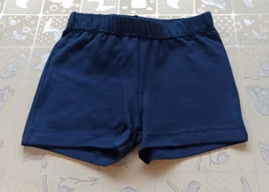 pantaloncino bimba blu