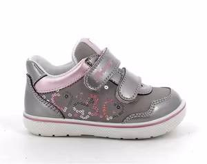 Sneakers Grigie con Strap