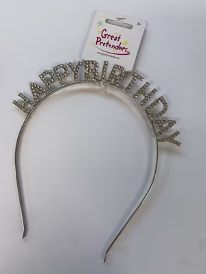 Cerchietto happy birthday