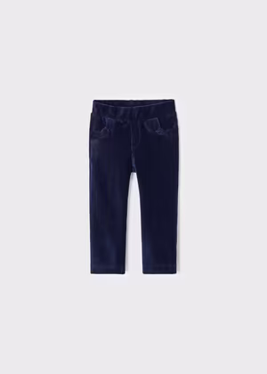 Pantalone bimba in velluto