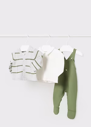 completo salopette tricot