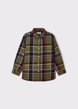 camicia m/l quadri