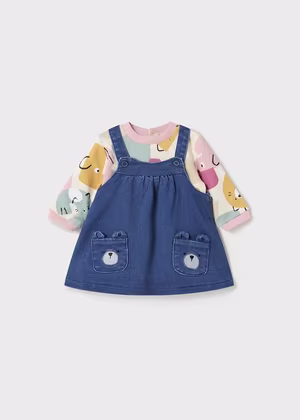 vestitino jeans + felpa