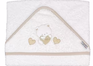 accappatoio triangolo orso