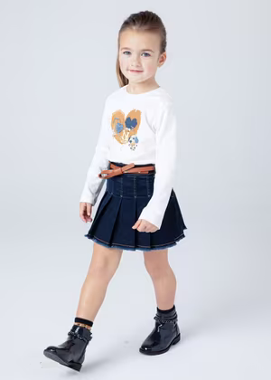 gonna jeans+cintura