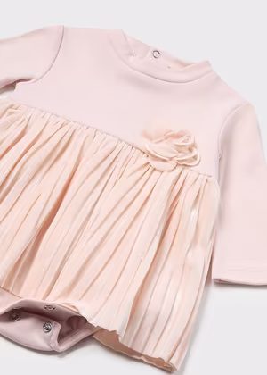vestito plissettato