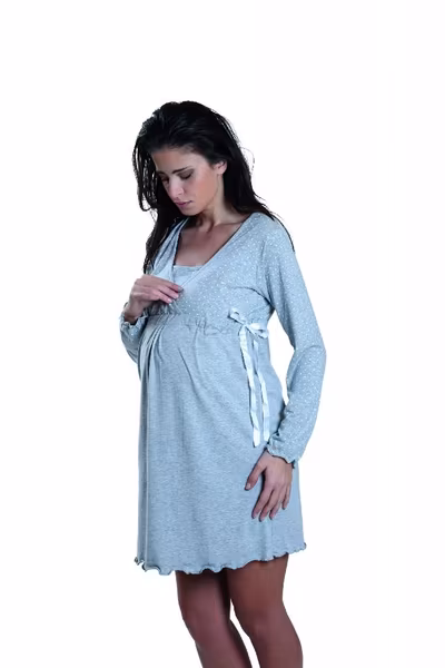 camicia da notte manica lunga
