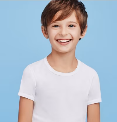 maglietta m/m cotone basico bimbo