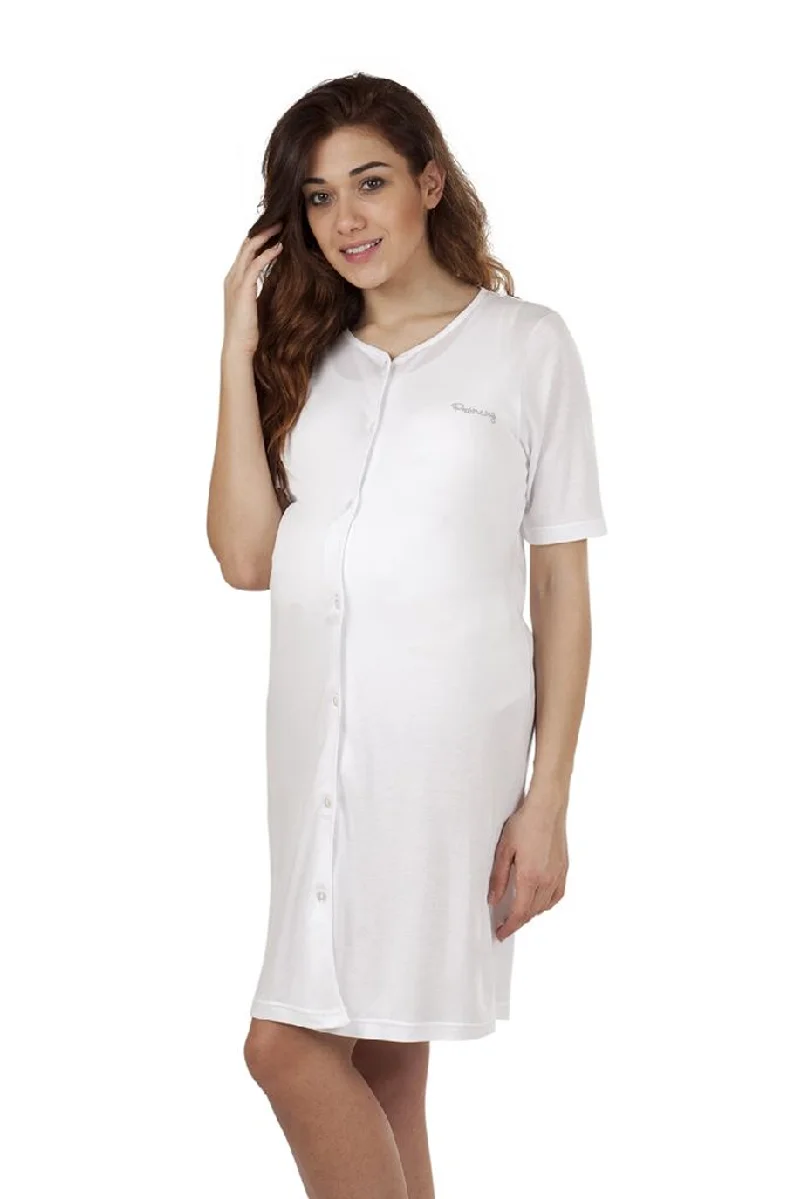 CAMICIA CLINICA M/M APERTA DAVANTI