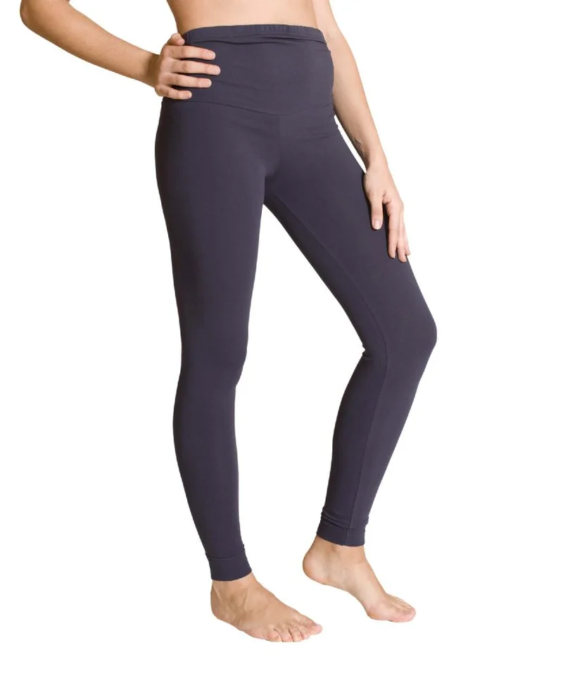 LEGGINGS PREMAMAN CONFORMATO IN COTONE BIELASTICO