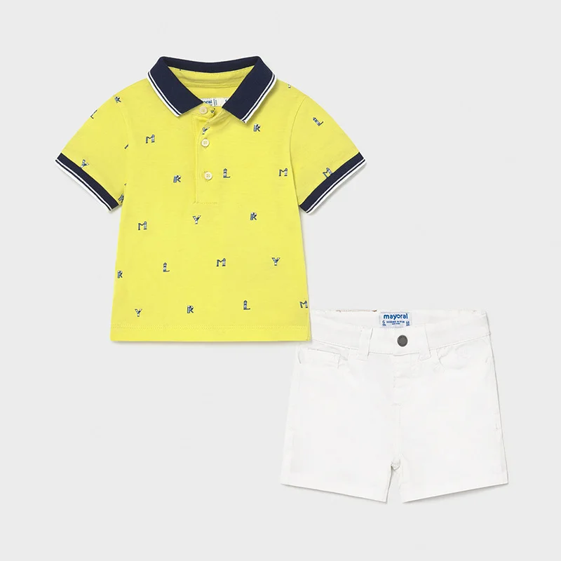 completo bermuda polo