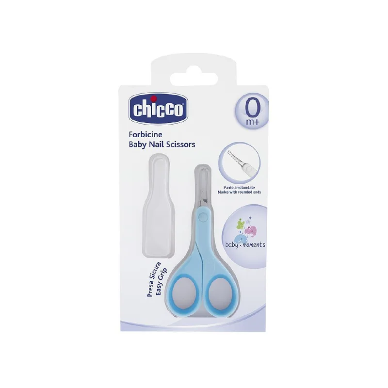 Forbicine neonato azzurro