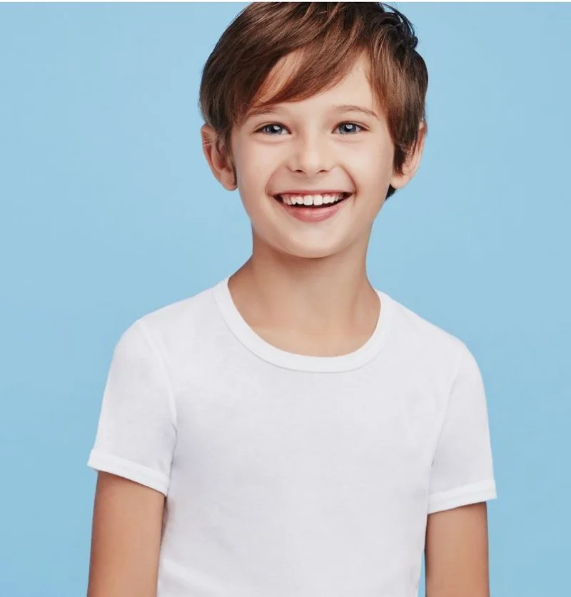 maglietta m/m cotone basico bimbo