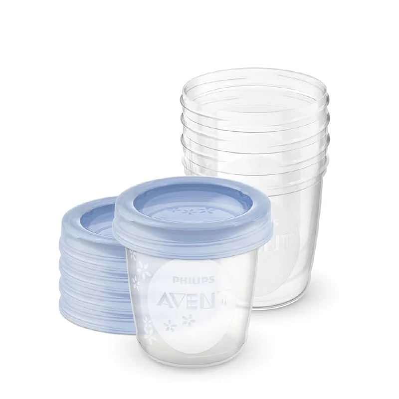 5 Vasetti VIA 180ml con Coperchi