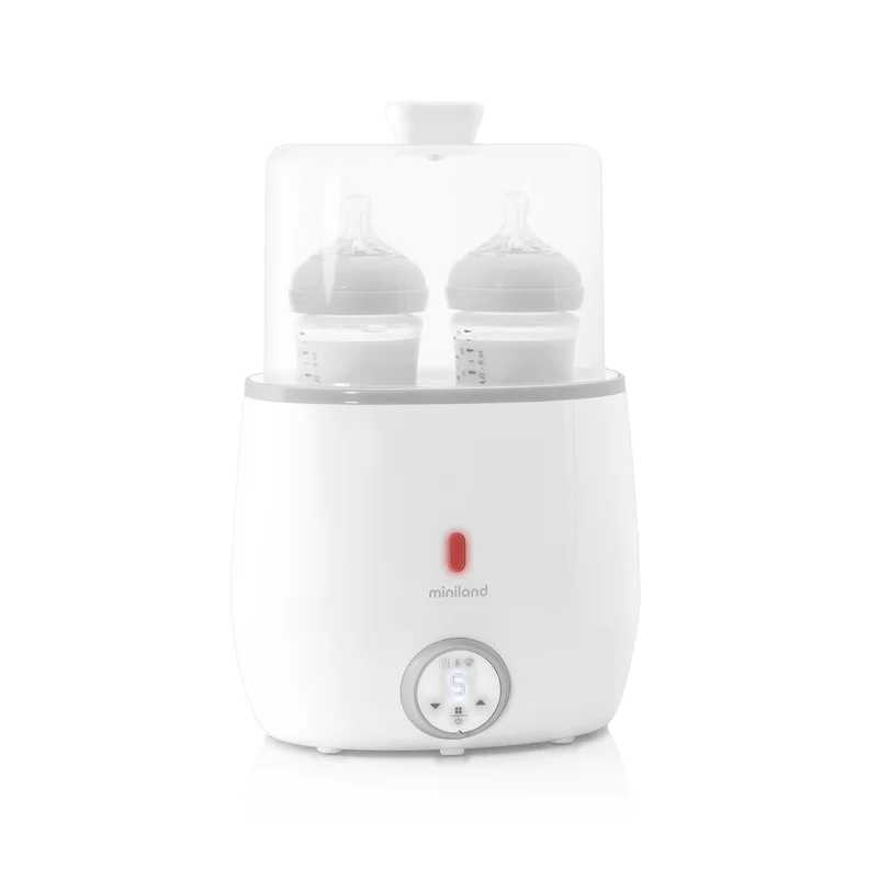 Warmy Twin Sterilizzatore e Scaldabiberon doppio da Casa