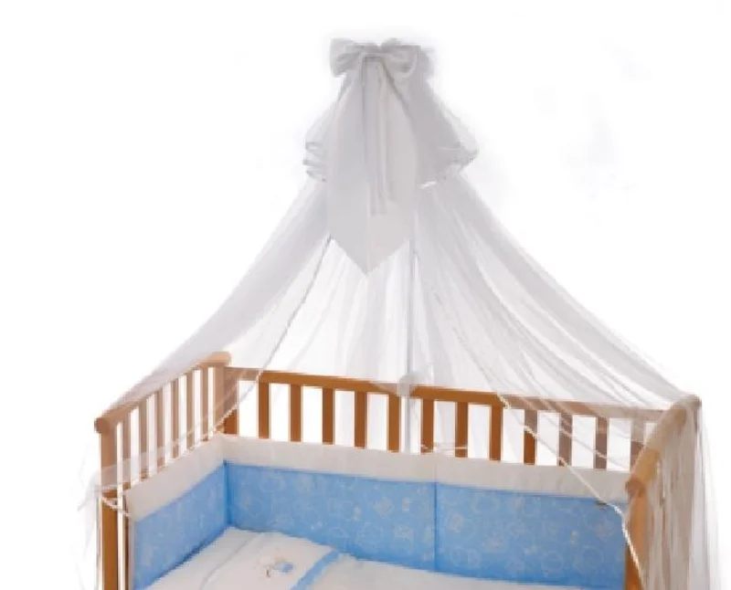 asta con tulle lettino