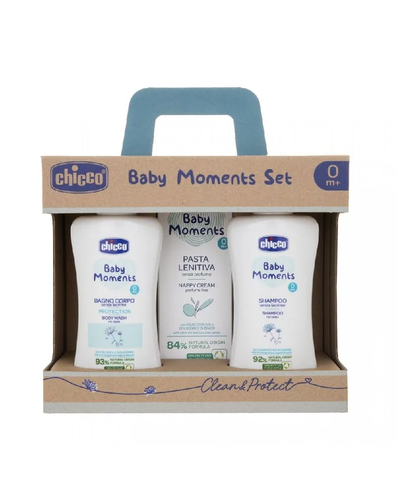 baby set 2 bagno schiuma shampoo pasta l